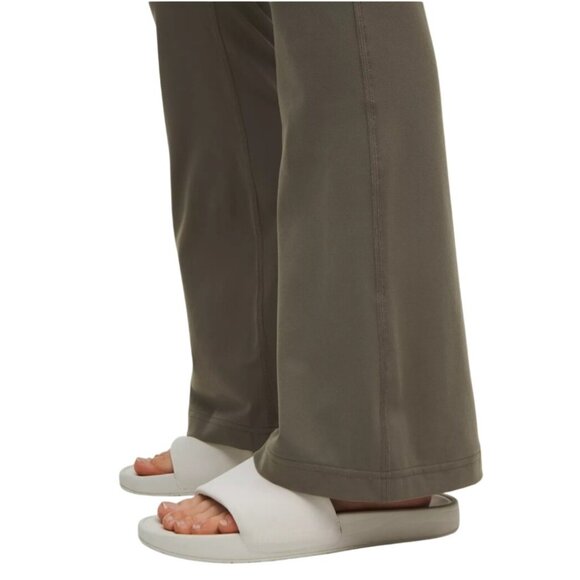 Lululemon Women's size 10 Groove Nulu Super High Rise Flared Pant Green - Picture 4 of 11